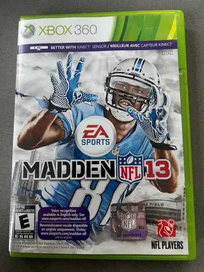 XBox 360 Madden NFL 13, View more