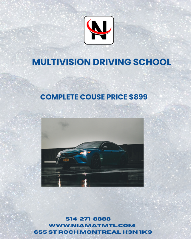 SAAQ  CLASS-5, FULL COURSE FROM DRIVING SCHOOL64840306583171120