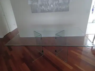 Table de salle a manger en verre, View more