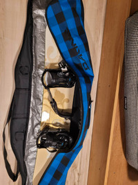 MORROW Dream 145 Snowboard + BLISS Bindings + DAKINE Bag