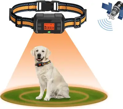 ❤️✅NEW IN BOX: GPS Wireless Dog Fence Collar, View more