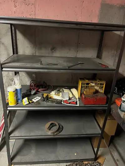 Heavy duty steel shelf, View more