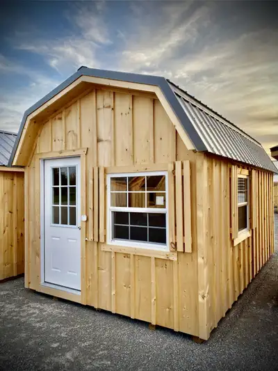 10 X 16 Lofted SHED - 100% Canadian-Made, View more