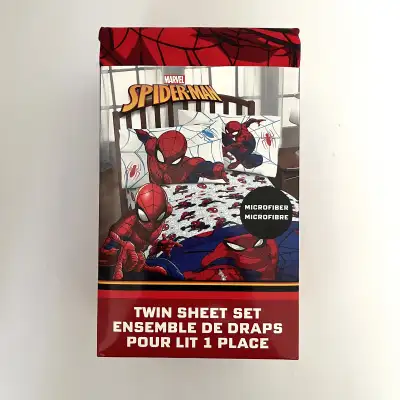 Brand New Marvel Spider-Man Microfibre Twin Sheet Set, View more