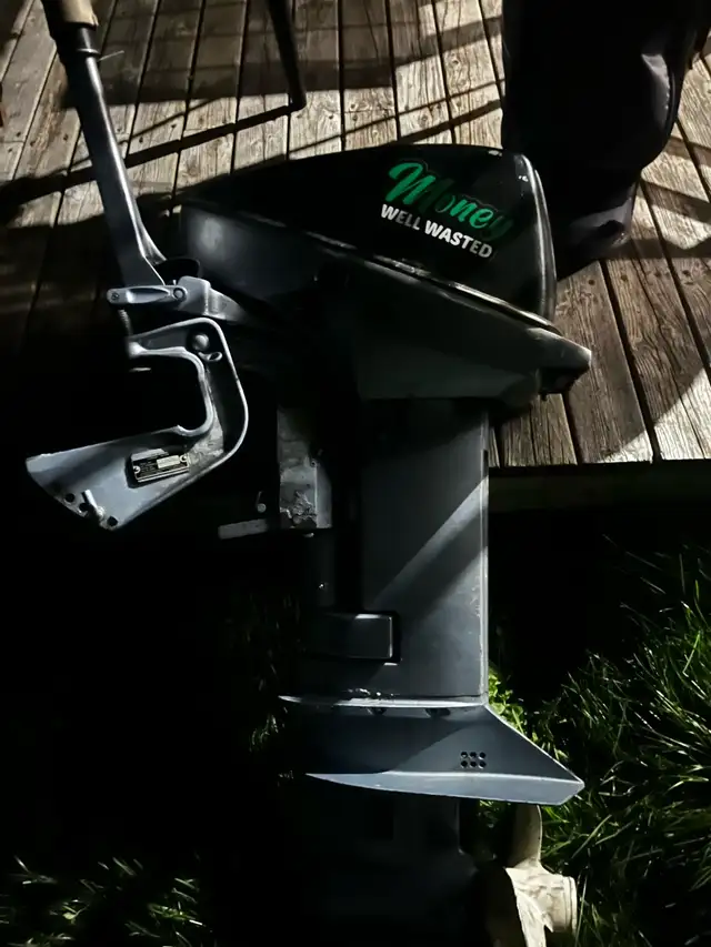 14 foot aluminum with 15 evinrude in Powerboats & Motorboats in Saint John - Image 4