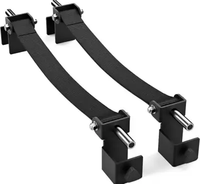 NEW -Synergee Fitness Safety Straps for 3x3 post Racks 5/8 Holes, View more