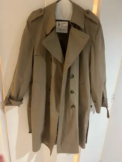 Men’s London Fog trenchcoat, View more