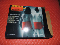 "Dearfoams" microwave back warmer or heating pad