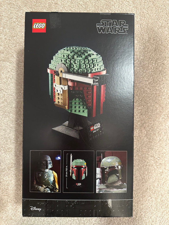 Brand New LEGO 75277 Star Wars Boba Fett™ Helmet in Toys & Games in Markham / York Region - Image 2