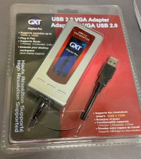 Vintage GXT Digital Pro USB 2.0 VGA adapter NEW