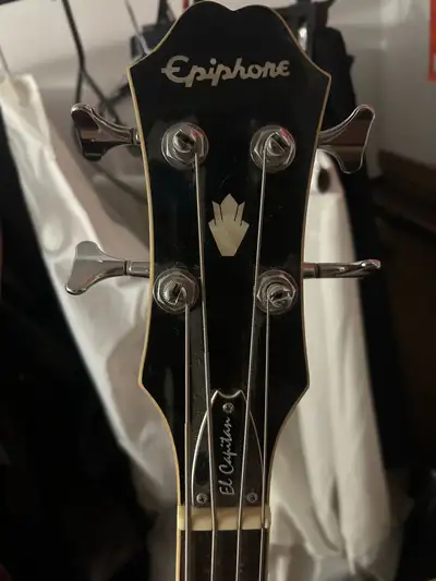Epiphone El Capitan  Electric Acoustic Bass, View more