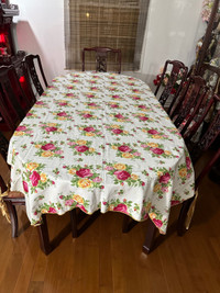 Vintage Old Country Roses Royal Albert tablecloth-  from Royal D