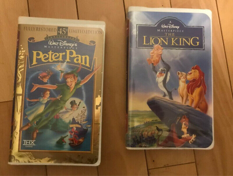 2 Disney VHS Movies Arts & Collectibles Edmonton Kijiji