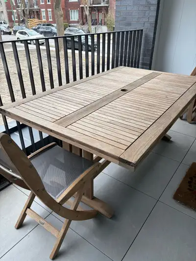 magnifique ensemble de terrasse en teck, View more