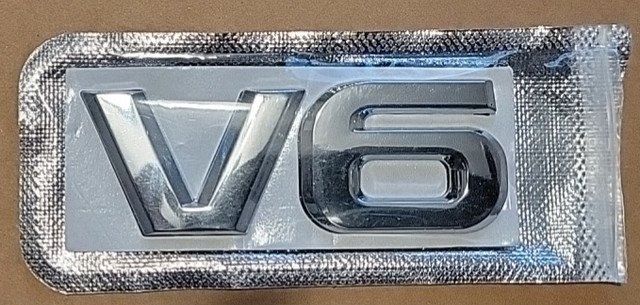 Chrome V6 Car Truck  SUV Badge in Other in Calgary
