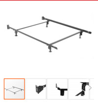  Adjustable metal bed frame all sizes single to King