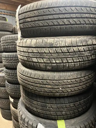 Selling set of 4 all season tires for $190 Lots of tread left 205/70 R 15 Hankook Optimo Call or tex...