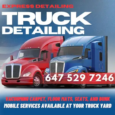 Mobile Truck and Car Detailing 647-529-7246, View more