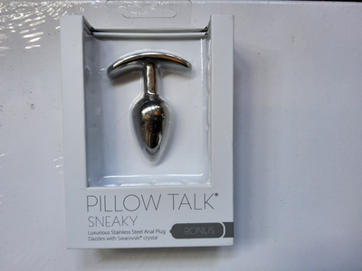 Intimate stimulator/plug, crystal accents, View more
