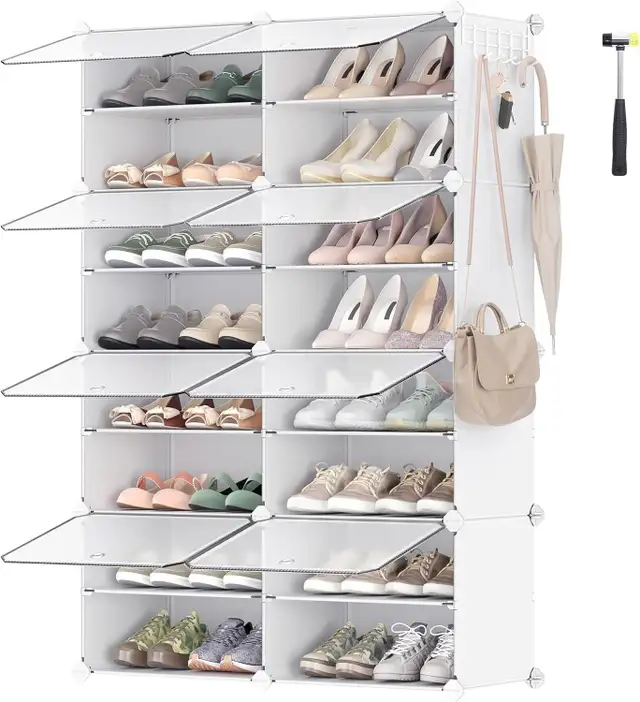 SONGMICS 8-Tier Shoe Rack Organizer in Storage & Organization in Oshawa / Durham Region - Image 2