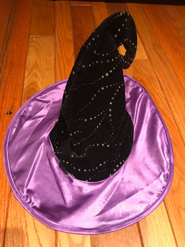 Purple Witch Halloween costume Dress and Hat Size 4-6 in Costumes in City of Toronto - Image 2