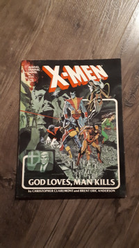 1982 Marvel's X-Men Graphic Novel(#5) "God Loves, Man Kills