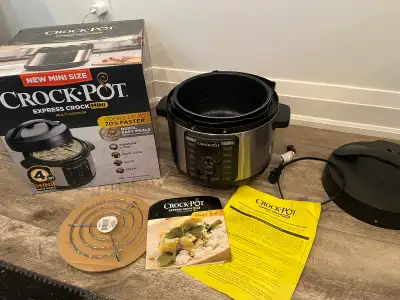 Crock-Pot Express Crock Mini Multi-Cooker, View more