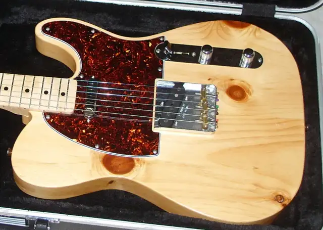 Knotty Pine Heatherglen telecaster in Guitars in Windsor Region - Image 2