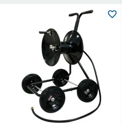 POWERFIST 4-Wheel Hose Reel Cart, View more
