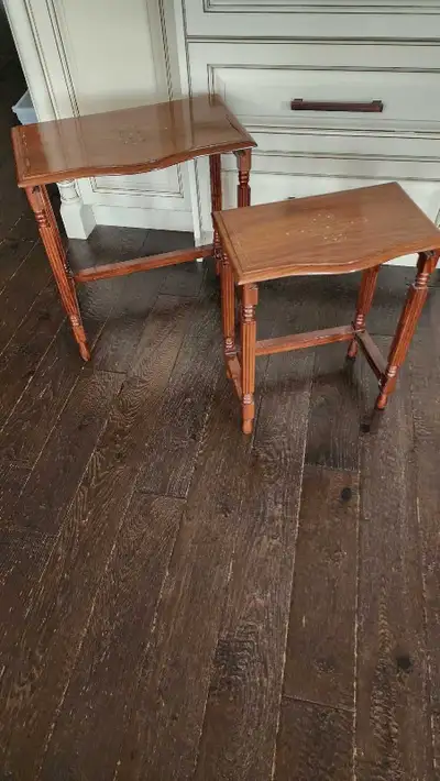 Antique end tables, View more