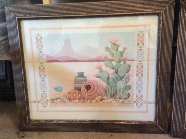 Southwestern Themed Framed Pictures in Home Décor & Accents in Winnipeg - Image 3