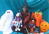 Hallowe'en decoration switches, ghosts,pumpkins