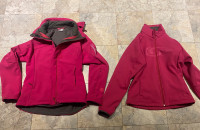 AS NEW!  2-piece Salomon Ski jacket. Ladies Small