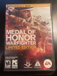 Medal of Honor Warfighter Limited Edition PC DVD-ROM game