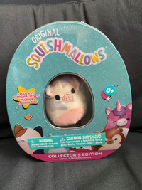 Pig Squishmallow Tin
