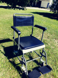 Gilde commode plus wheel chair in  one