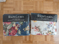 Ralph Lauren King sheet sets 100% cotton/200 thread/no iron/ NEW