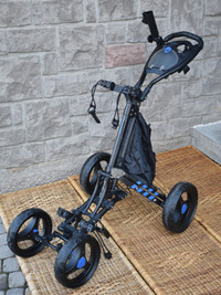 Golf cart Push Cart 4 wheeler TOUR TREK folding 4 Wheel The Coll