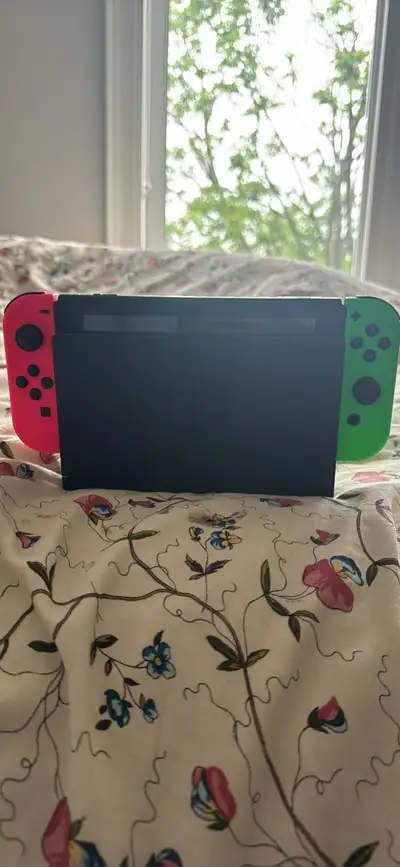 Nintendo Switch V1 + 128GB Micro SD Card , View more