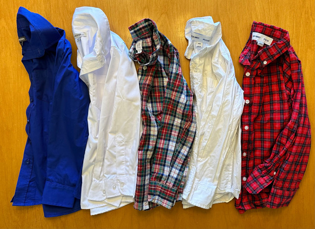 Boys Size 8 Button Down Shirt Lot in Kids & Youth in Thunder Bay - Image 4