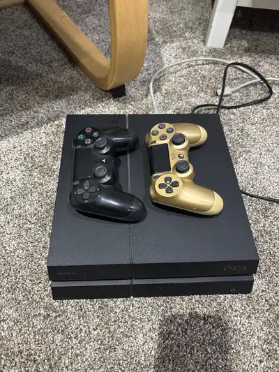 PlayStation 4 with 2 Controllers, View more