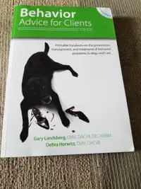 Behavior advice for clients Problems in dog and Cat