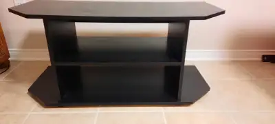 Meuble télé noir / Black TV stand, View more