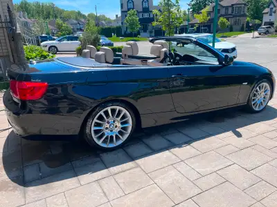 Bmw 328i convertible 2013 automatique 182,000km, 2 clés , Mags Staggered 8xpo et 8.5x18 pneus 225/40...