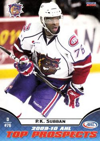 P. K. SUBBAN .… 2009-10 American Hockey League .… TOP PROSPECTS