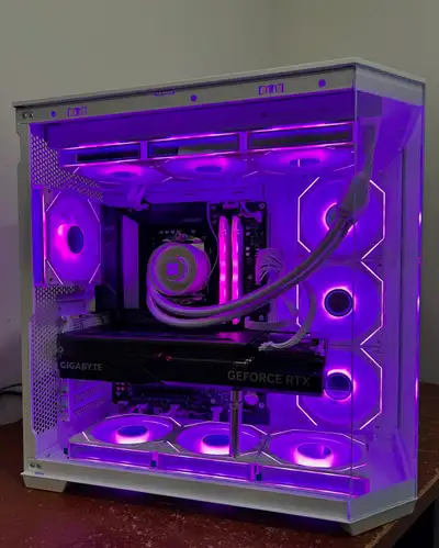 Custom Gaming PC Specs: AMD 9800x3d with AIO cooler RTX 4080 Super Gigabyte B650 Motherboard 32G DDR...
