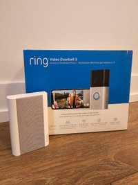 Ring Doorbell 3 + Ring Chime Pro