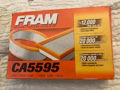 I am offering FRAM CA5595 Filter. For Mazda(?) Description: FRAM Air Filters are your first line of...