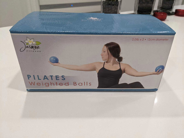 Pilates Weighted Balls (BNIB) in Exercise Equipment in Mississauga / Peel Region