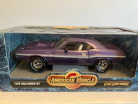 4 1970 Dodge Challenger R/T 1-18 scale diecast collectible